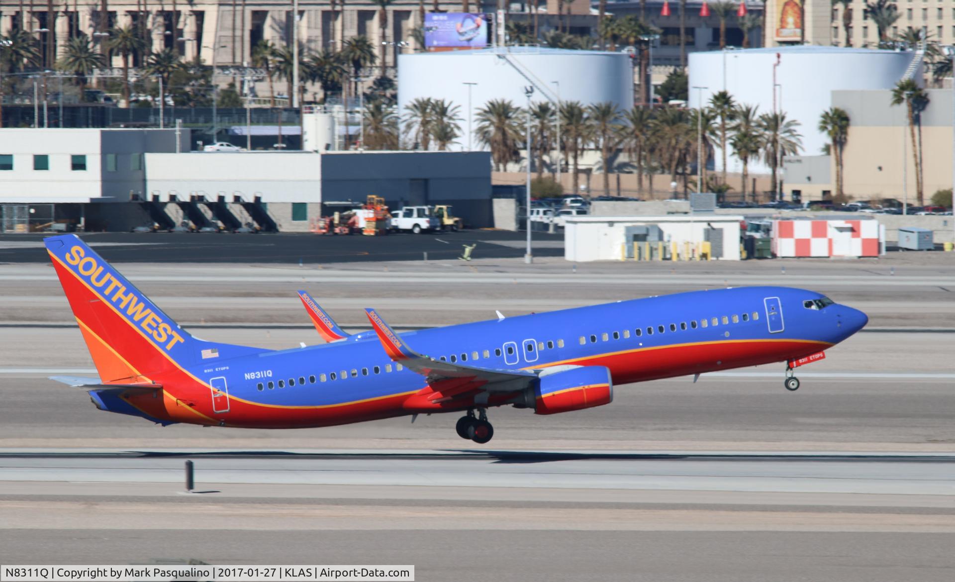 N8311Q, 2012 Boeing 737-8H4 C/N 38808, Boeing 737-800