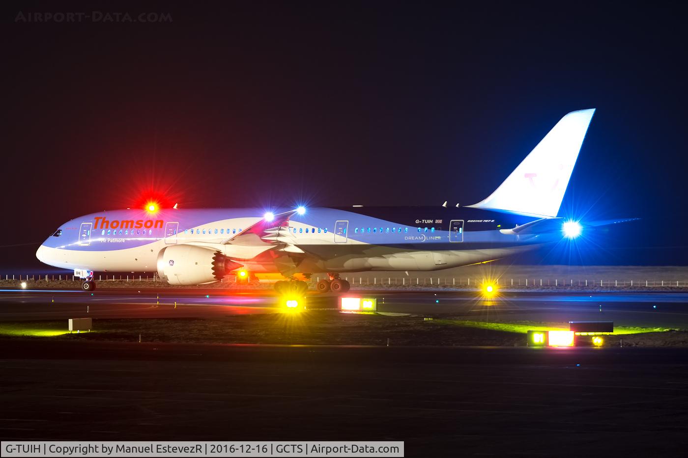 G-TUIH, 2015 Boeing 787-8 Dreamliner C/N 37229, Thomson in TFS