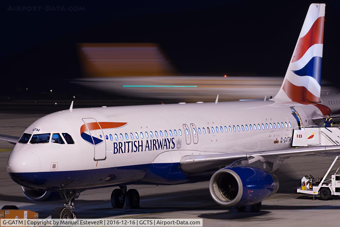 G-GATM, 2002 Airbus A320-233 C/N 1892, Passengers aircraft