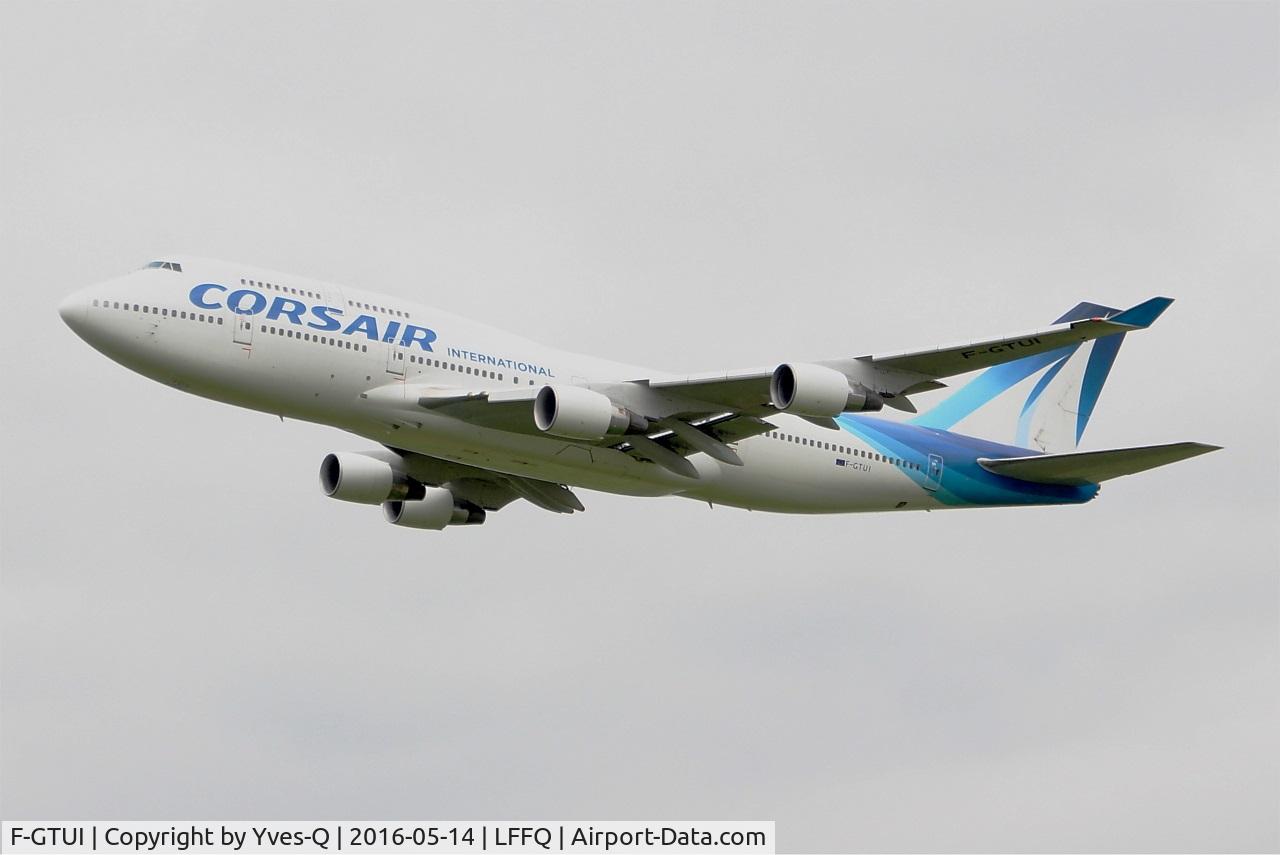 F-GTUI, 1992 Boeing 747-422 C/N 26875, Boeing 747-422, On display, La Ferté-Alais airfield (LFFQ) Air show 2016