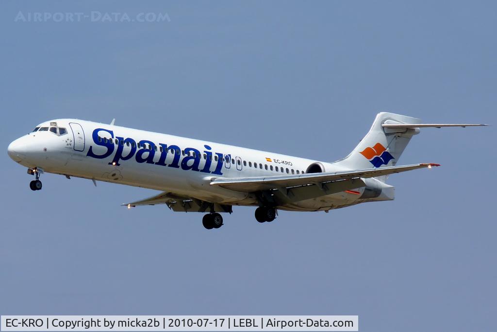 EC-KRO, 2001 Boeing 717-23S C/N 55067, Landing