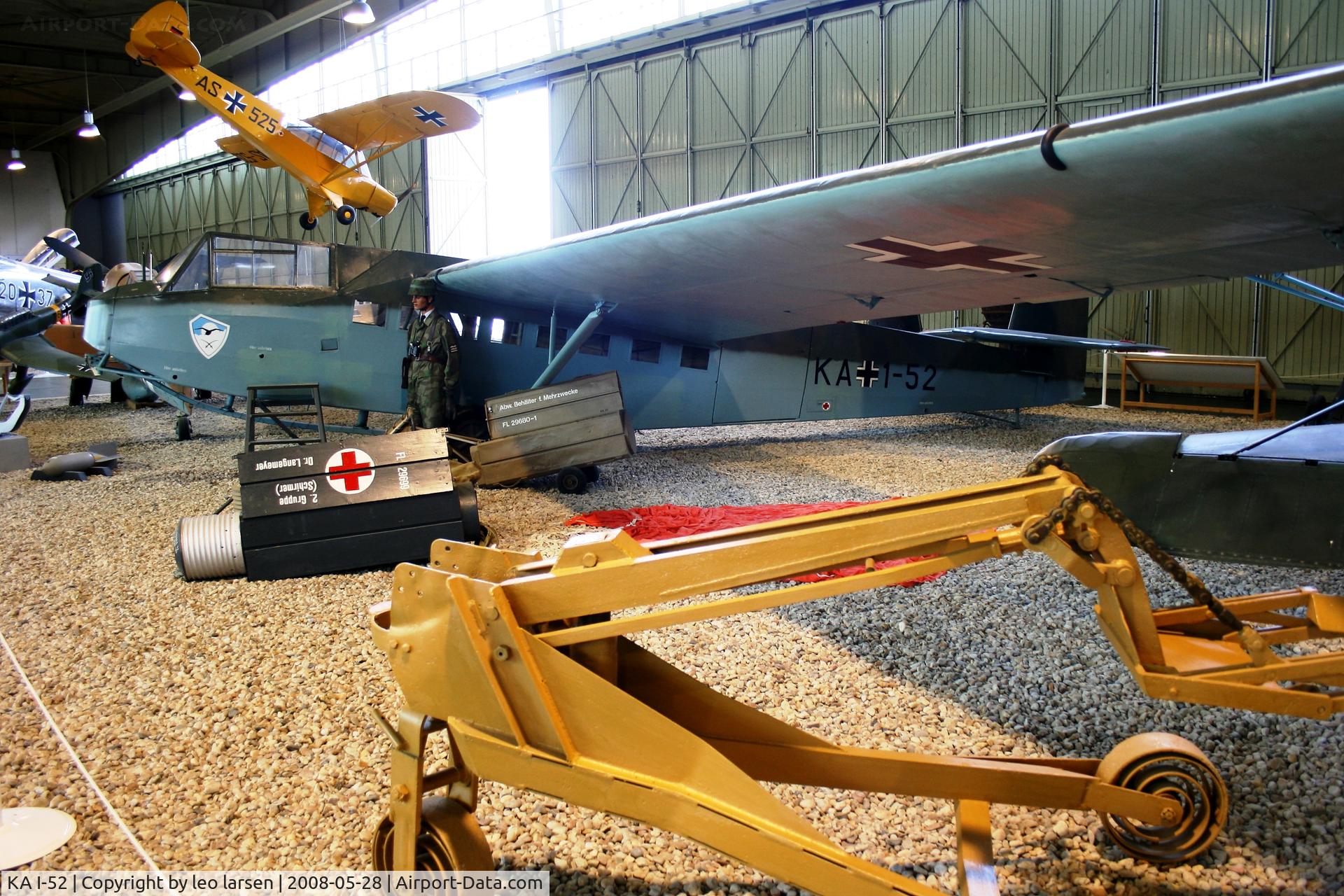 KA I-52, 1938 Deutsche Forschunganstalt DFS 230A Replica C/N Replica, Berlin Gatow 28.5.2008