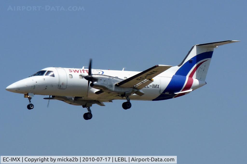 EC-IMX, Embraer EMB-120(ERF) Brasilia C/N 120158, Landing