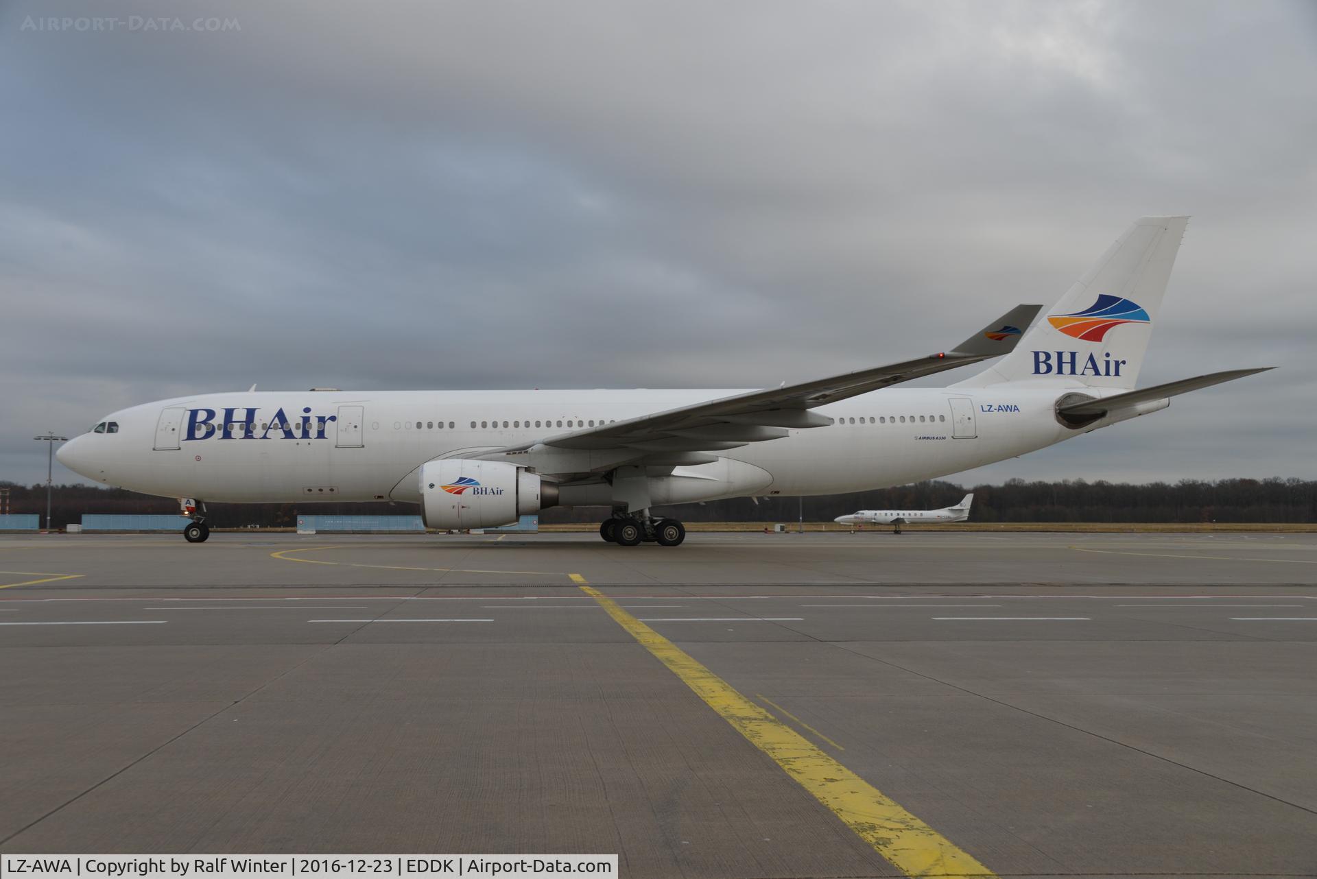 LZ-AWA, 1999 Airbus A330-223 C/N 255, Airbus A330-223 - 1B BGH Balkan Holidays Air - LZ-AWA - 23.12.2016 - CGN