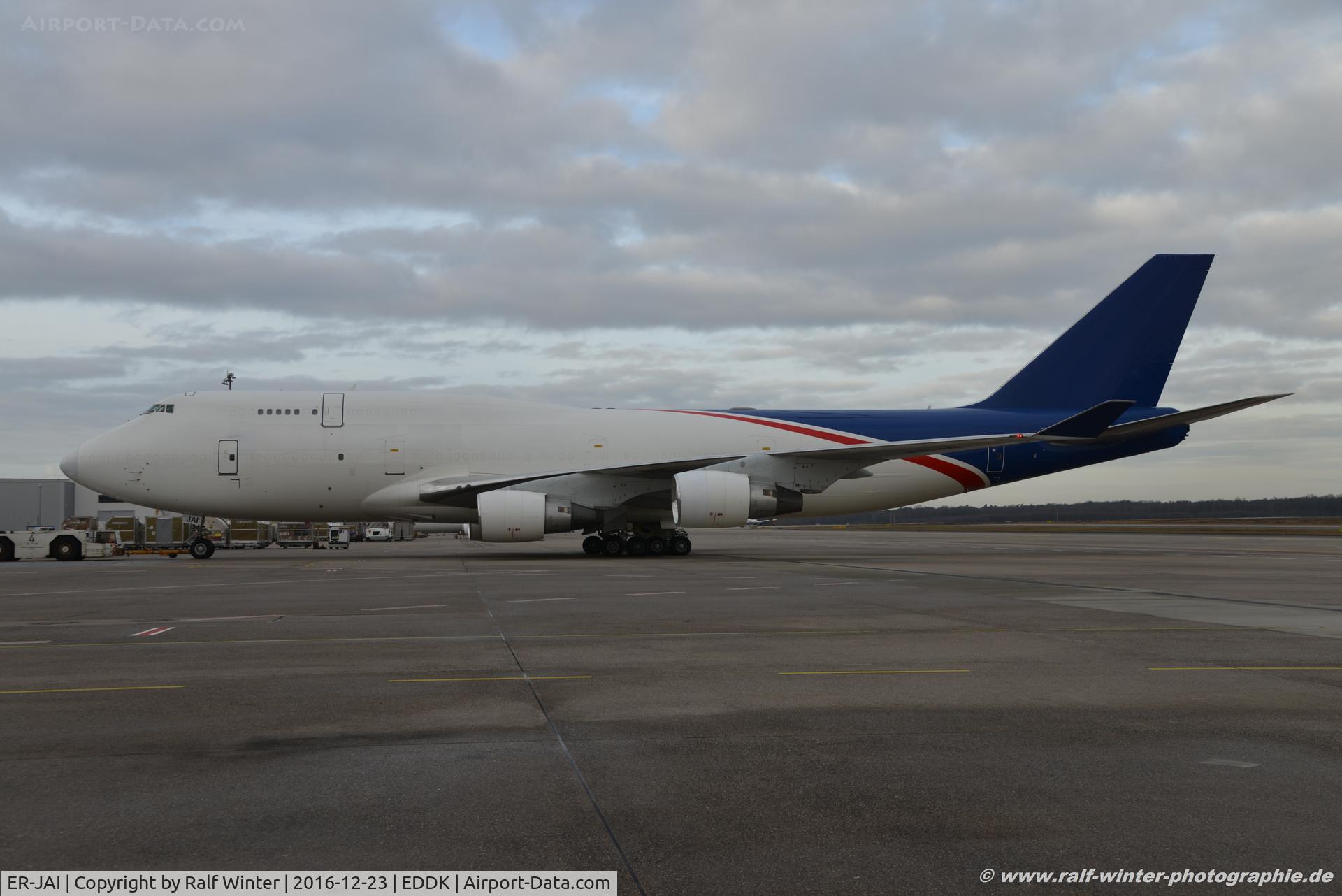 ER-JAI, 1996 Boeing 747-412/BDSF C/N 26562, Boeing 747-412 /BDSF - ATG Aerotranscargo - ER-JAI - 23.12.2016 - CGN
