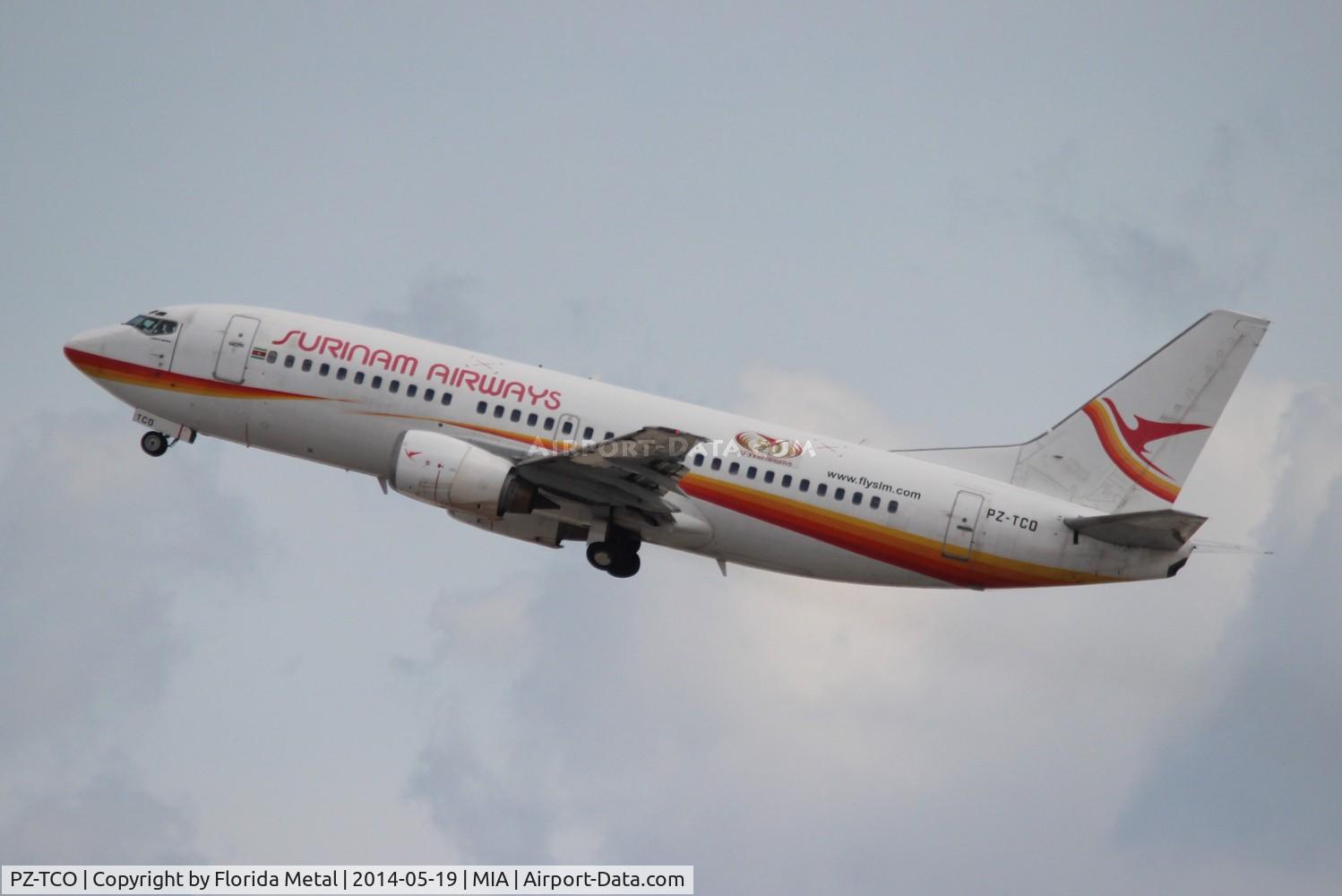 PZ-TCO, 1997 Boeing 737-36N C/N 28669, Suriname