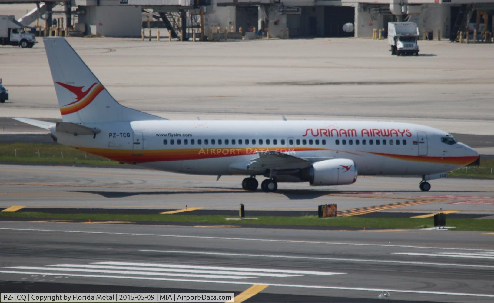 PZ-TCQ, 1993 Boeing 737-3Q8 C/N 26295, Suriname