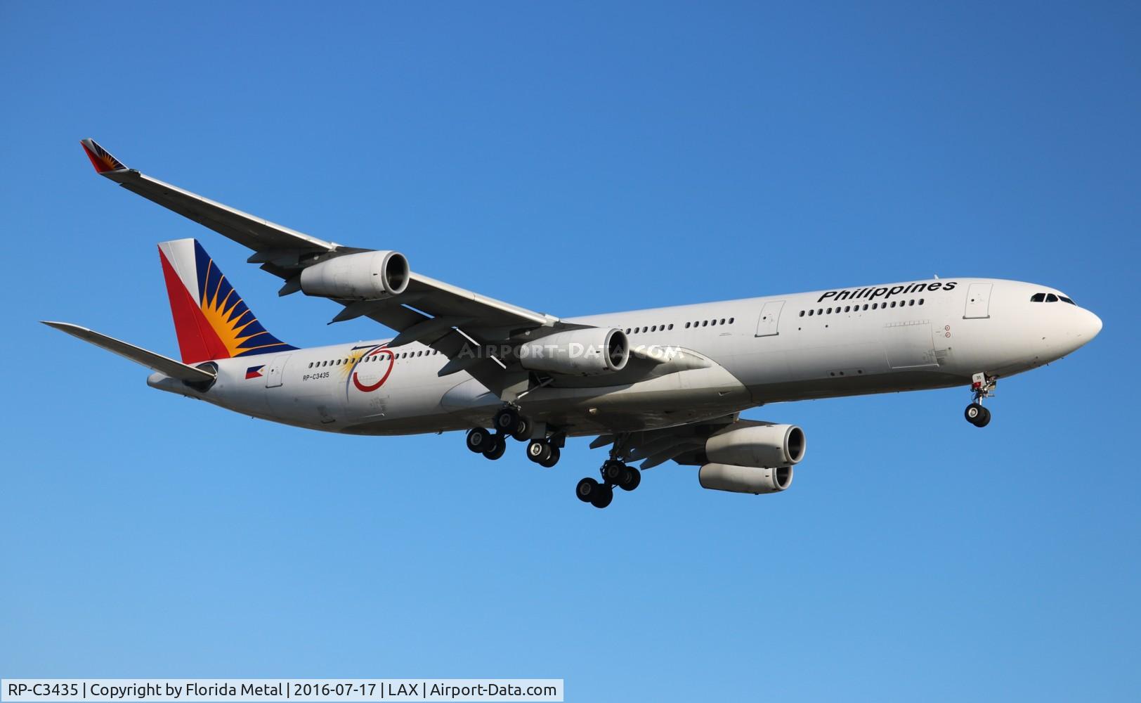 RP-C3435, 2000 Airbus A340-313X C/N 302, Philippine