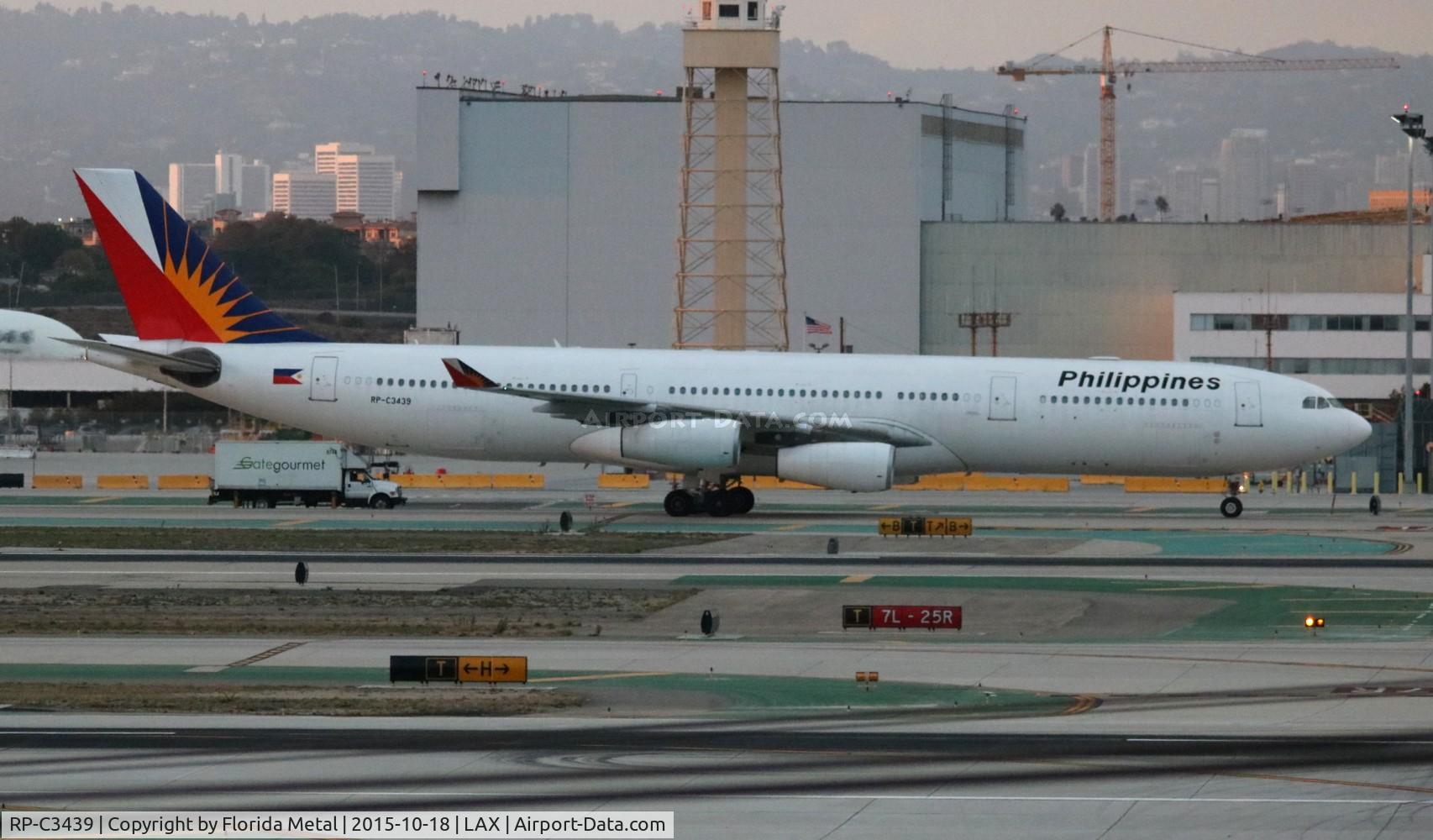 RP-C3439, 2002 Airbus A340-313 C/N 459, Philippine