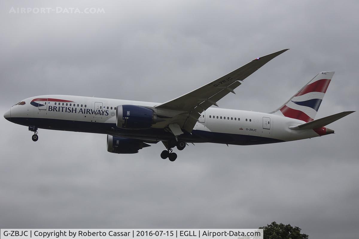 G-ZBJC, 2013 Boeing 787-8 Dreamliner C/N 38611, Heathrow 2016