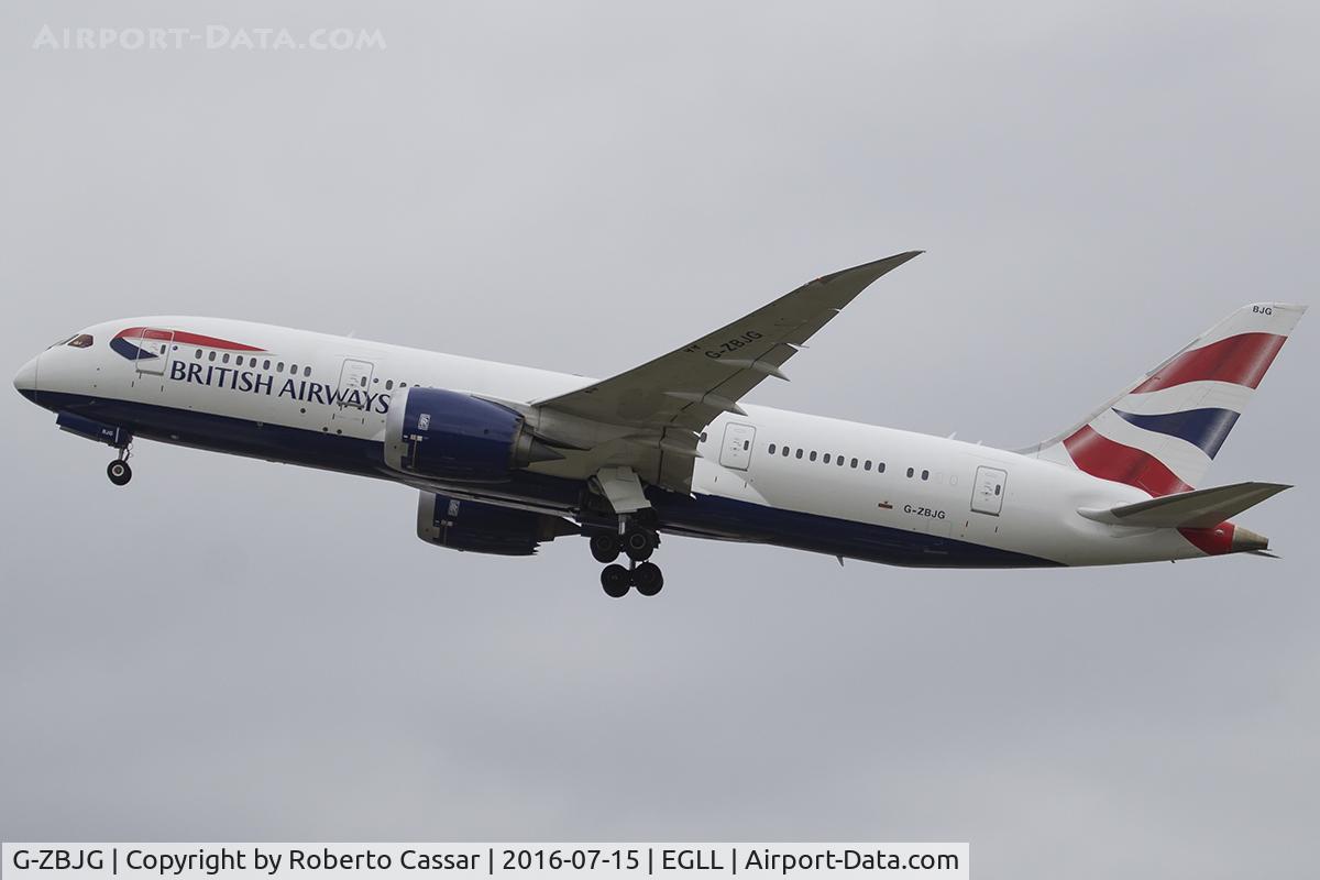 G-ZBJG, 2014 Boeing 787-8 Dreamliner C/N 38614, Heathrow 2016