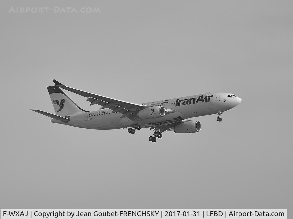 F-WXAJ, 2014 Airbus A330-243 C/N 1540, IRAN AIR test flight AIB 1540 to Sabena Technics ? landing runway 23