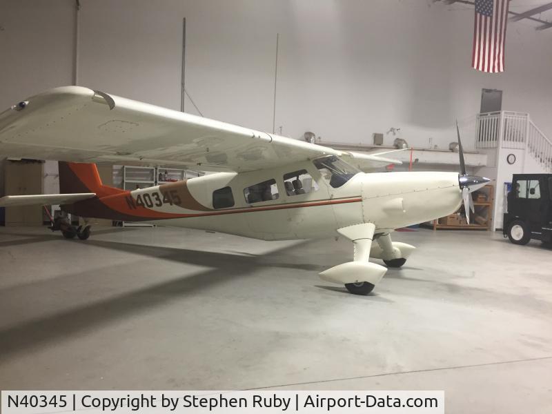 N40345, Helio H-800 Courier C/N H-5, Helio H-800 N40345 prior to deliver to a new owner. Lowest time Helio anywhere.