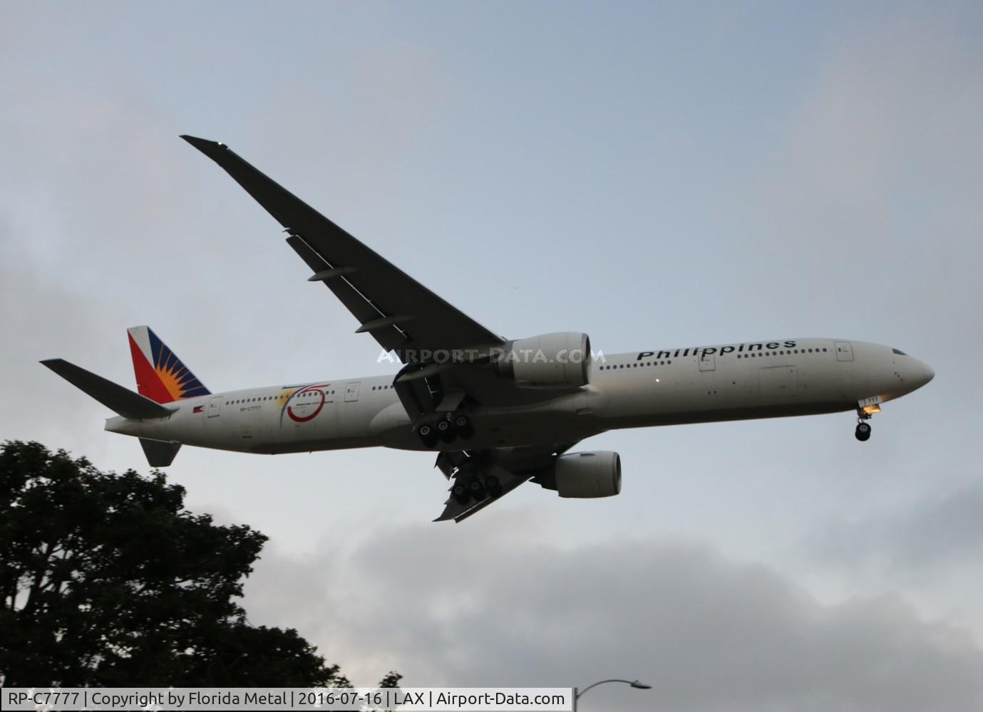 RP-C7777, 2009 Boeing 777-36N/ER C/N 37709, Philippine