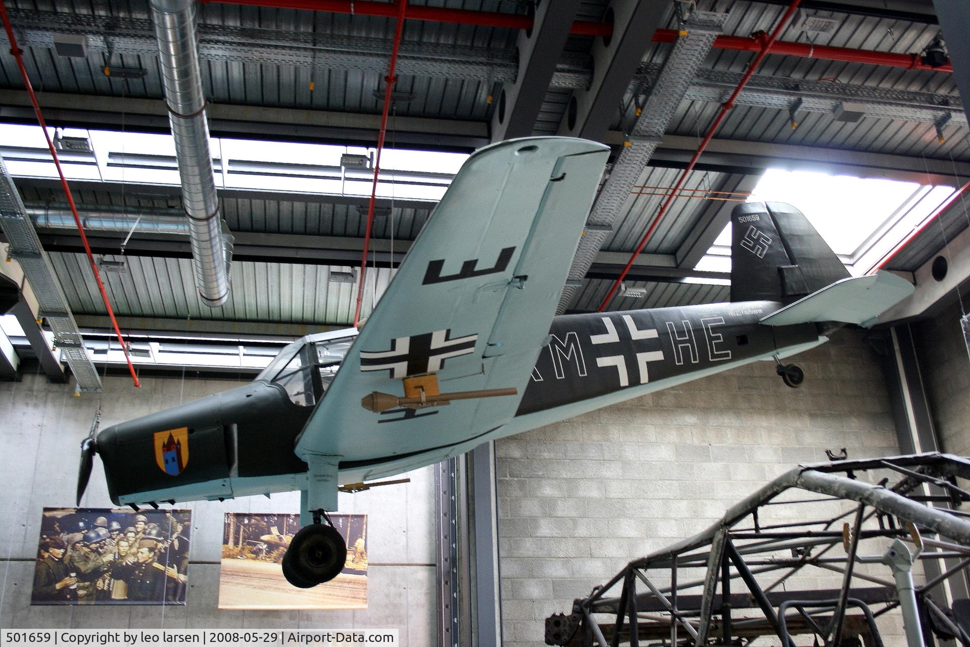 501659, Bucker Bu-181C-2 Bestmann C/N 501659, Technikmuseum Berlin 29.5.2008