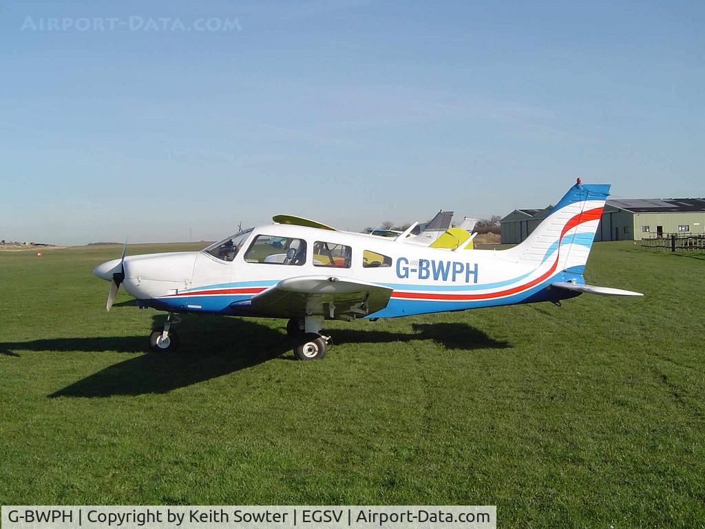 G-BWPH, 1977 Piper PA-28-181 Cherokee Archer II C/N 28-7790311, Old Buckenham Airfield