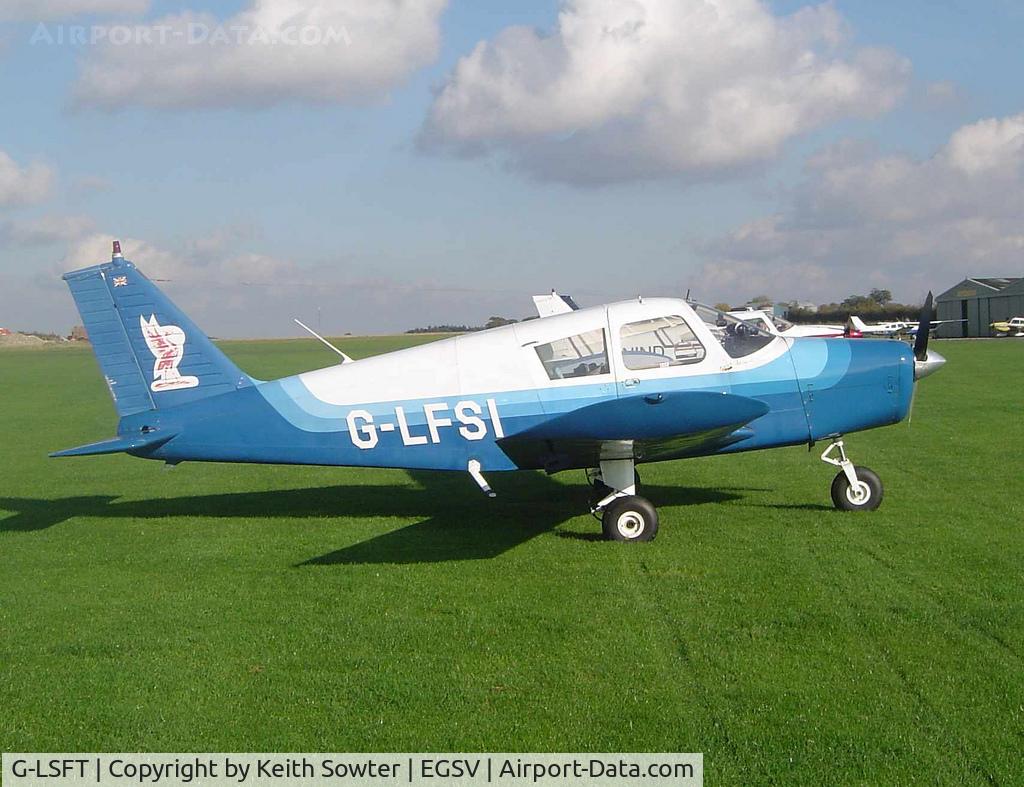 G-LSFT, 1985 Piper PA-28-161 Cherokee Warrior II C/N 28-8516008, Old Buckenham Airfield