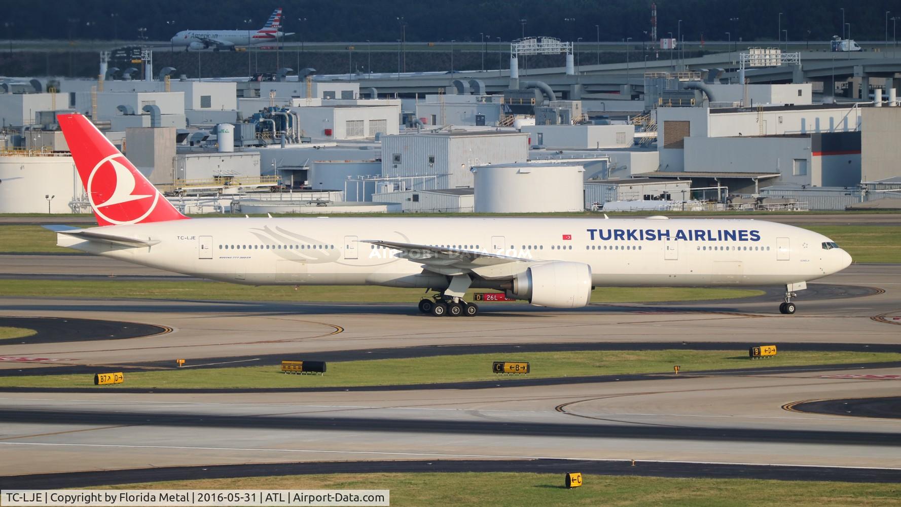 TC-LJE, 2015 Boeing 777-3F2/ER C/N 44126, Turkish