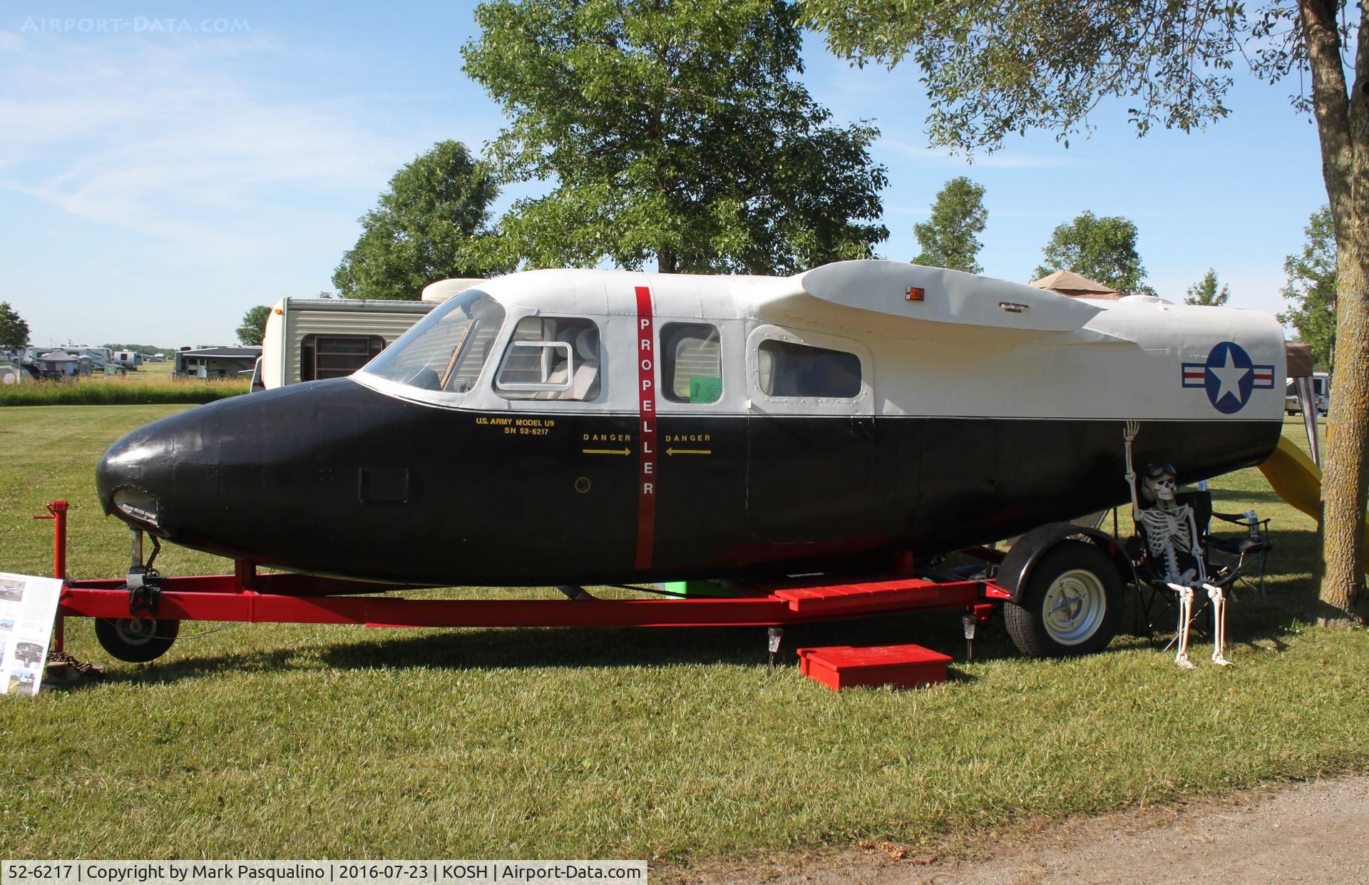 52-6217, 1952 Aero Commander YU-9A (YL-26) C/N 520-17, Aero Commander YL-26