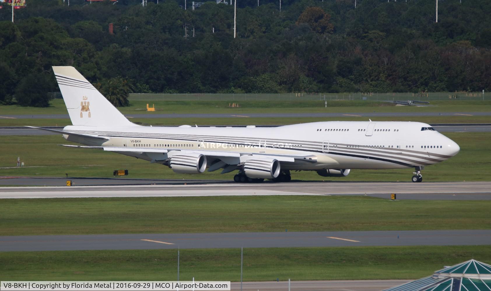 V8-BKH, 2012 Boeing 747-8LQ BBJ C/N 41060, Sultan of Brunei