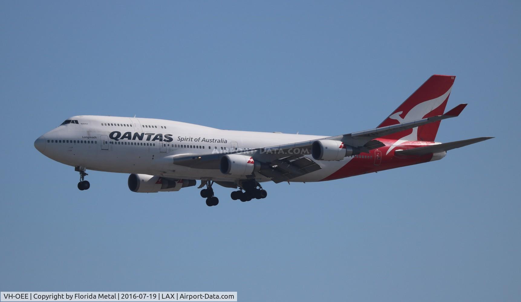 VH-OEE, 2002 Boeing 747-438/ER C/N 32909, Qantas
