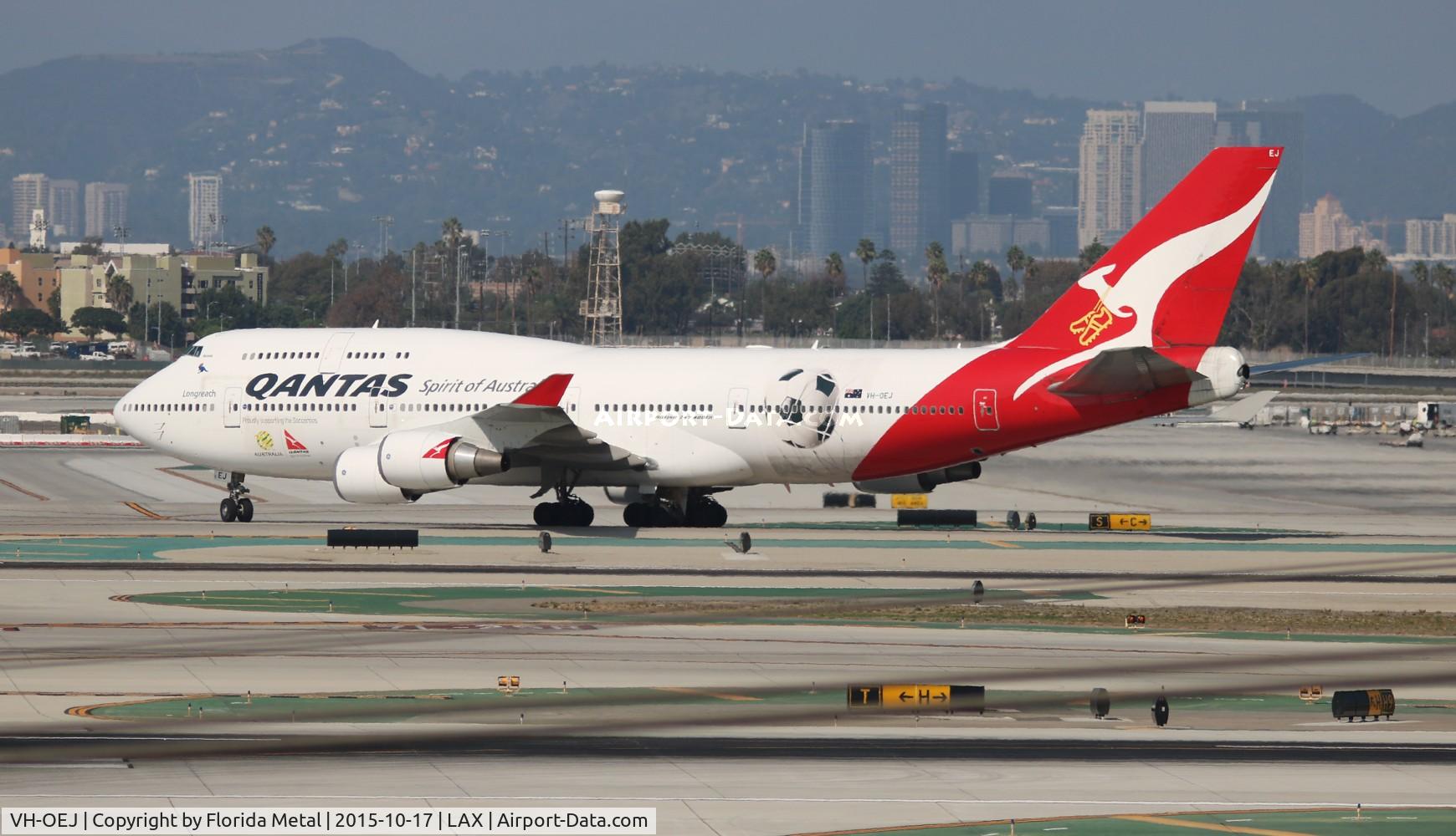 VH-OEJ, 2003 Boeing 747-438/ER C/N 32914, Qantas