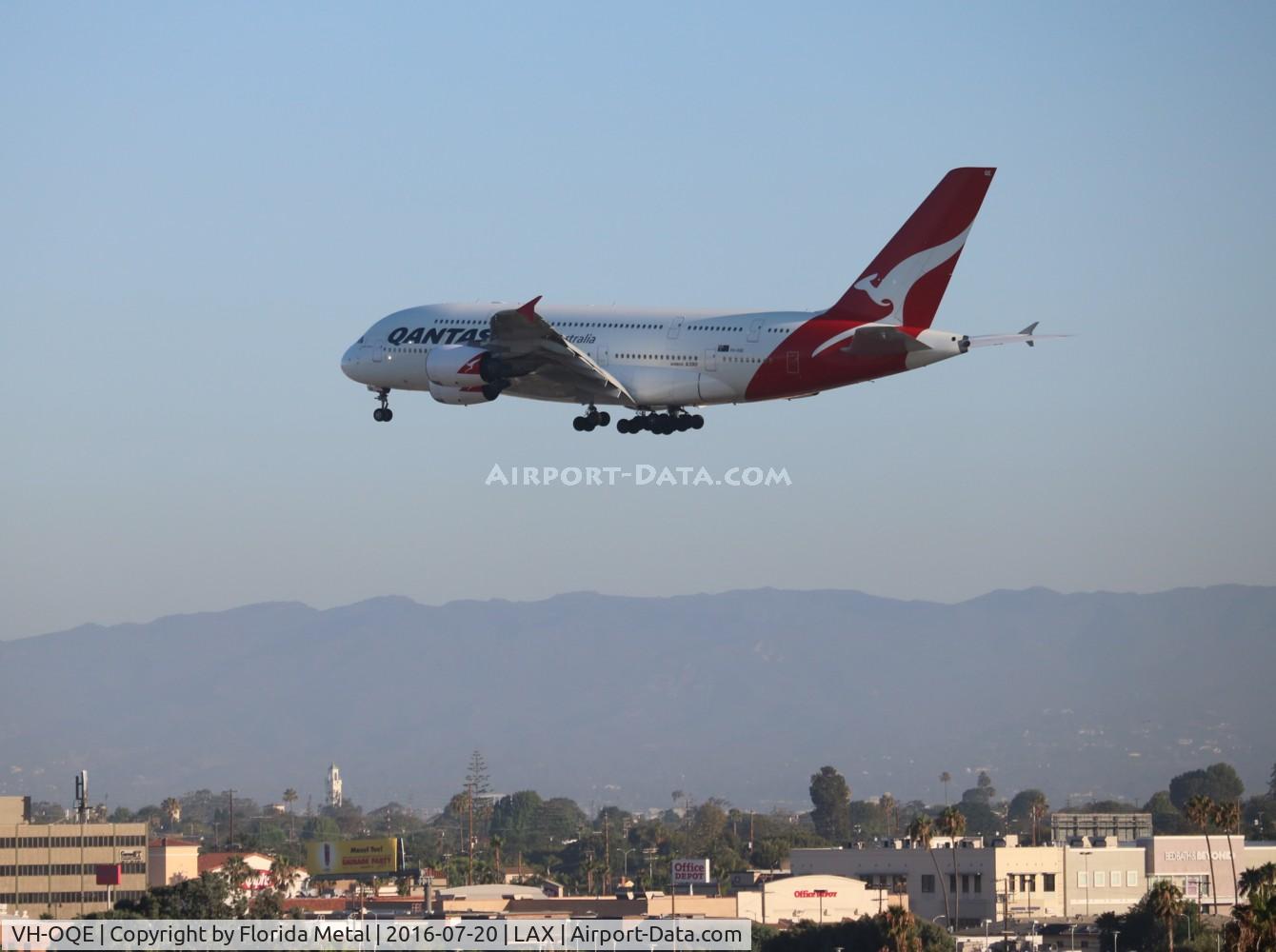 VH-OQE, 2009 Airbus A380-842 C/N 027, Qantas