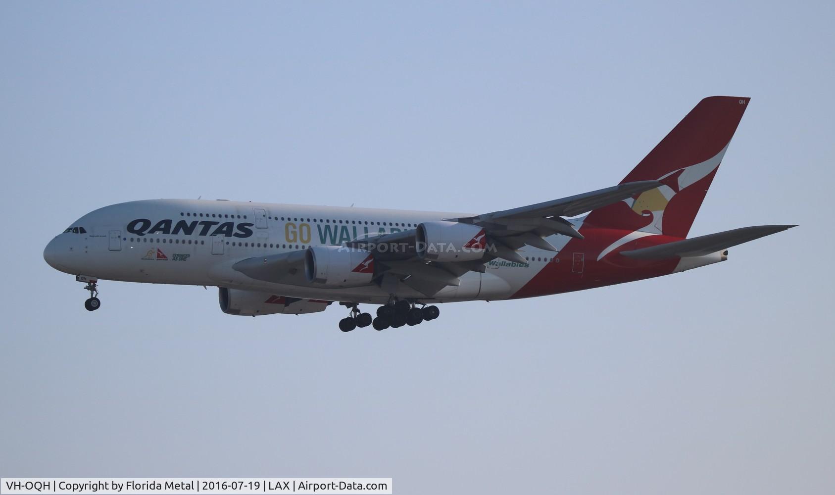 VH-OQH, 2009 Airbus A380-842 C/N 050, Qantas