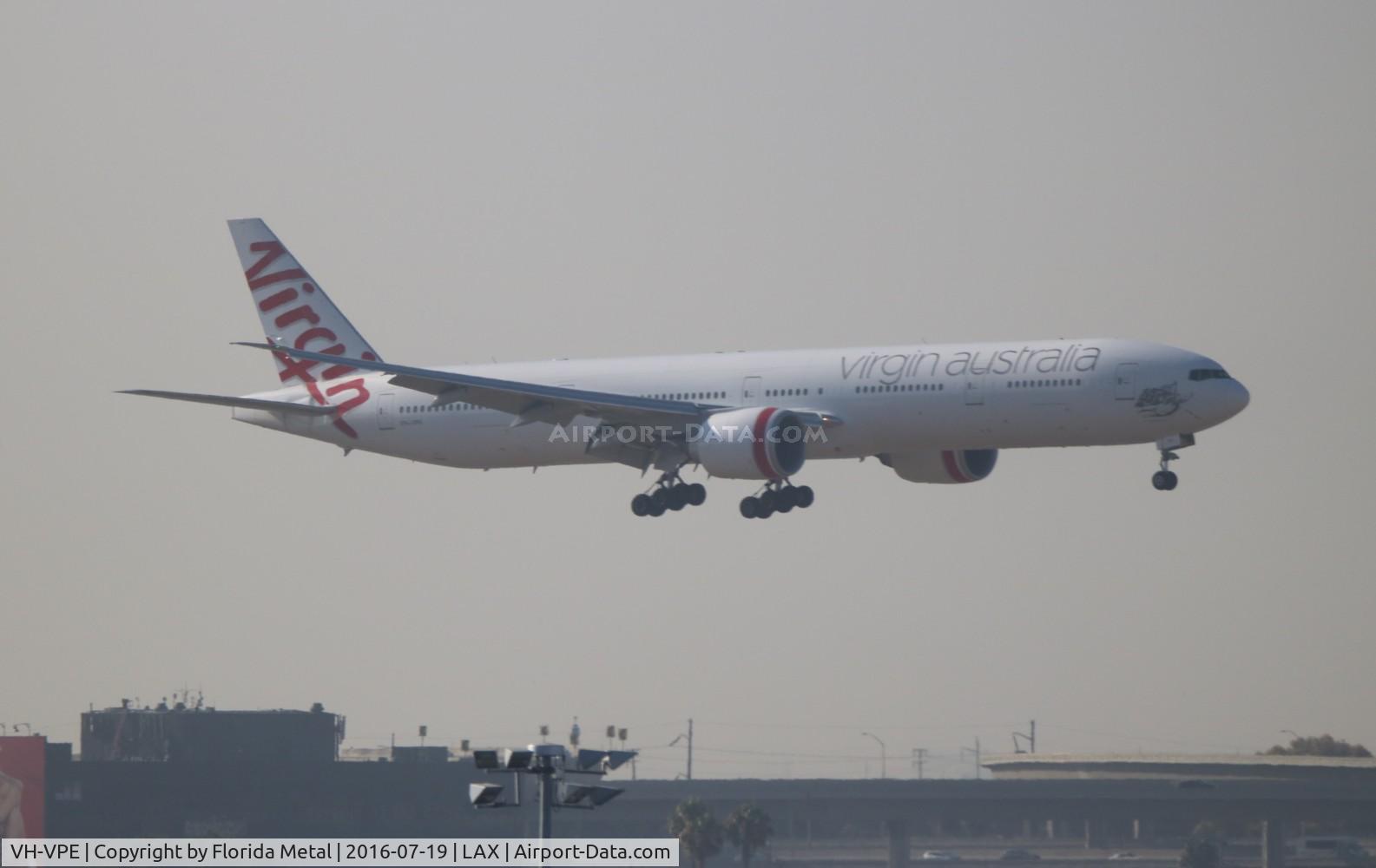 VH-VPE, 2009 Boeing 777-3ZG/ER C/N 37939, Virgin Australia