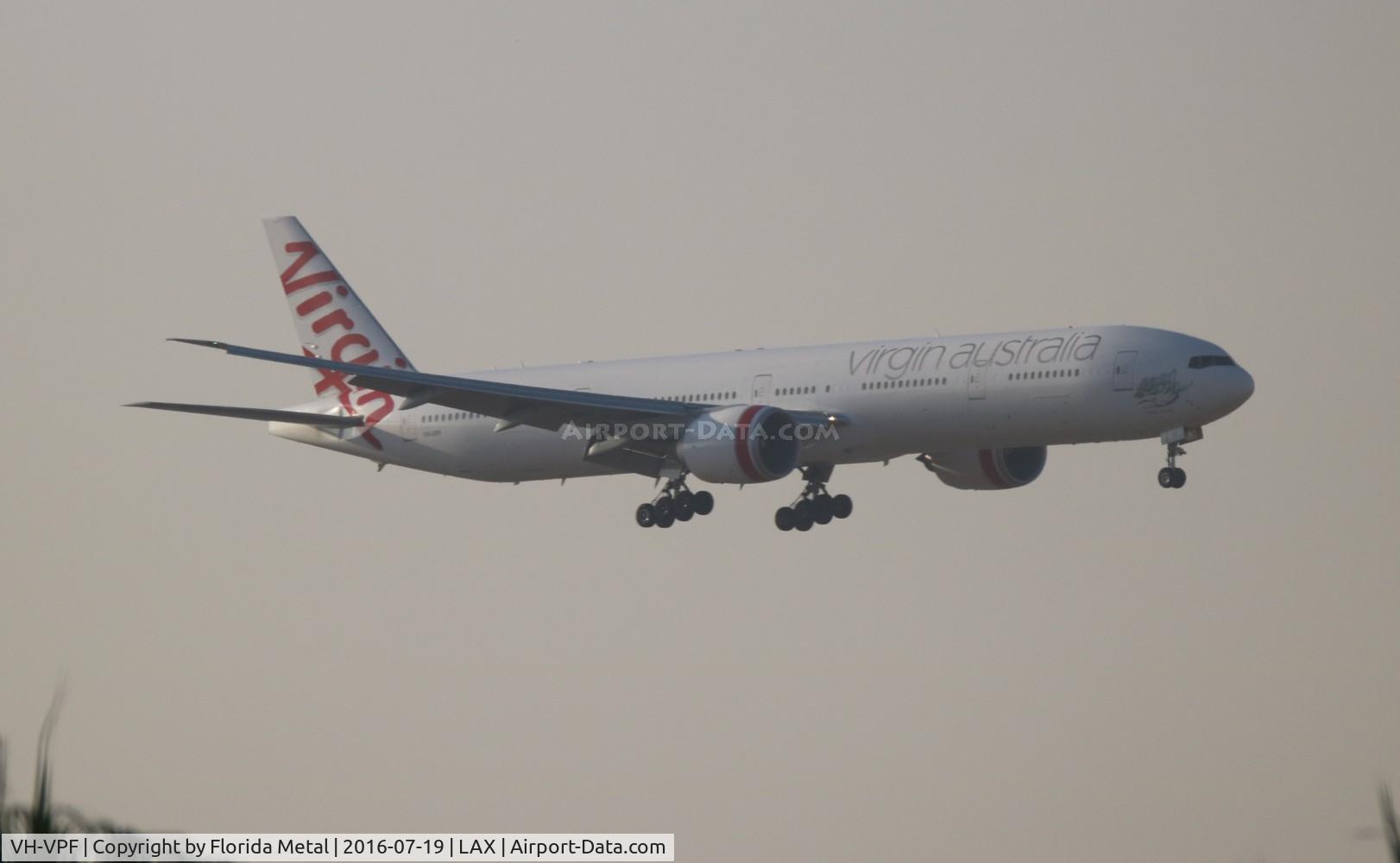 VH-VPF, 2009 Boeing 777-3ZG/ER C/N 37940, Virgin Australia