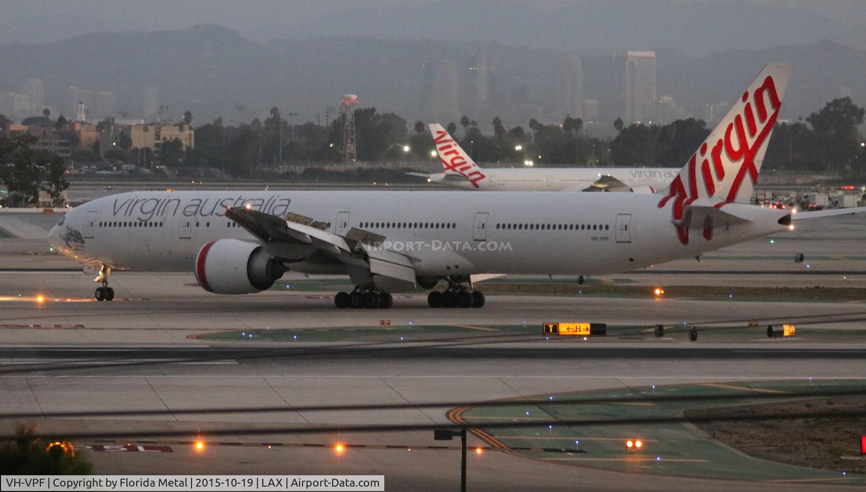 VH-VPF, 2009 Boeing 777-3ZG/ER C/N 37940, Virgin Australia
