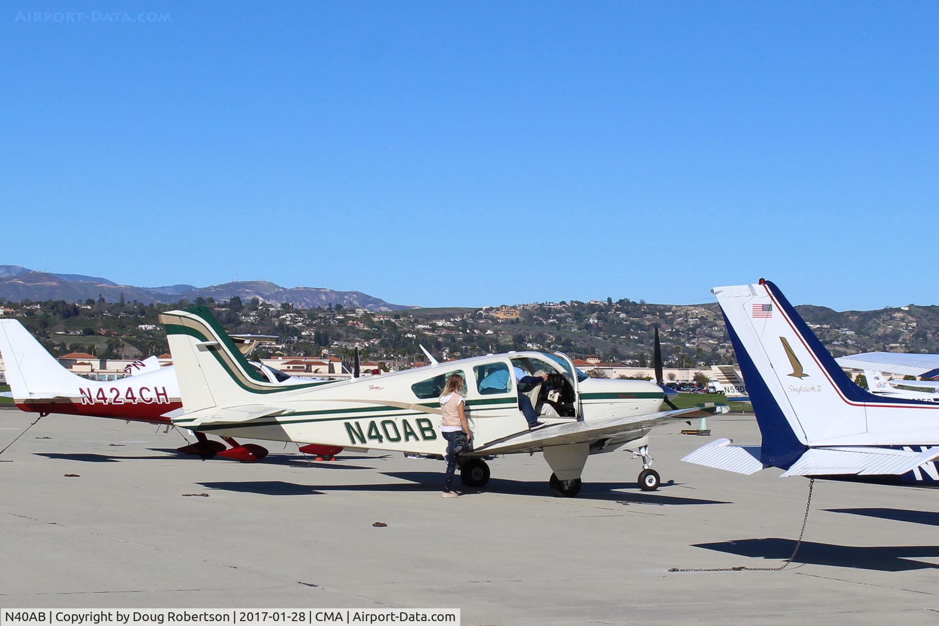 N40AB, 1983 Beech F33A Bonanza C/N CE-1020, 1983 Beech F33A BONANZA, Continental IO-520-BA 285 Hp