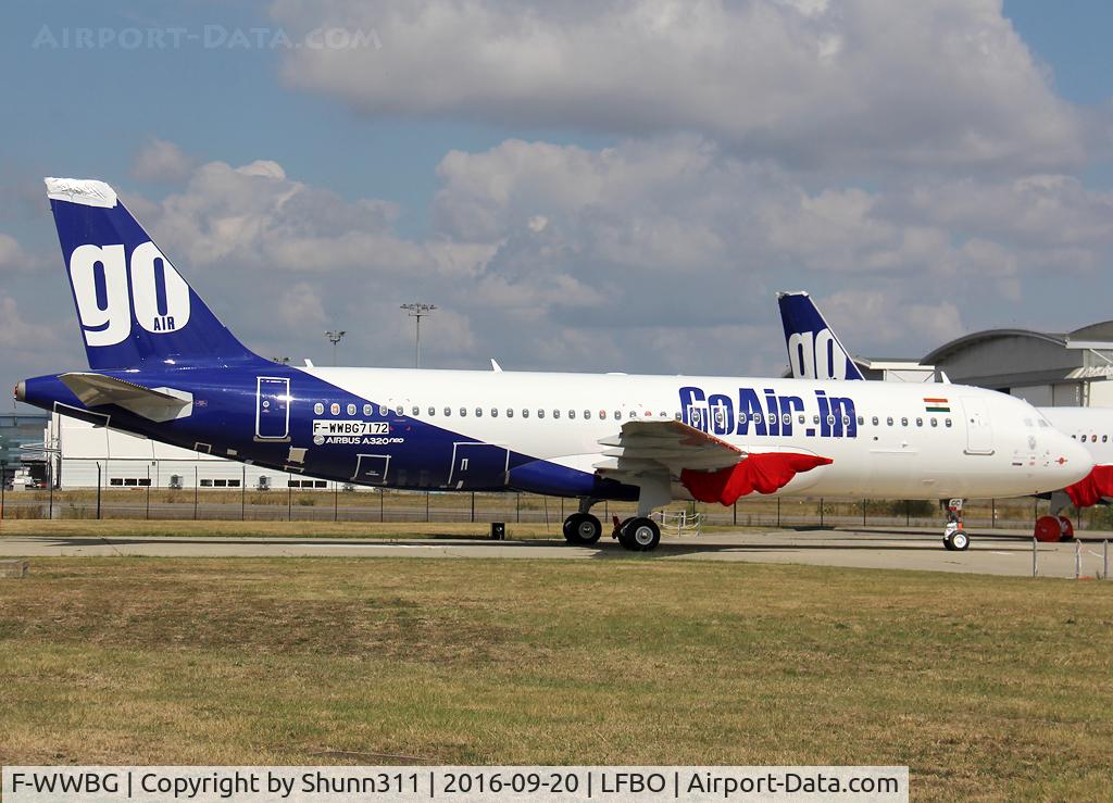 F-WWBG, 2016 Airbus A320-271N C/N 7172, C/n 7172 - To be VT-WGC