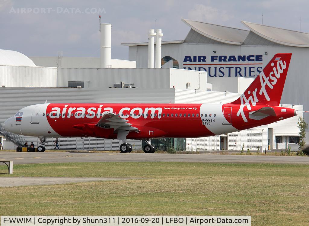 F-WWIM, 2016 Airbus A320-251N C/N 7195, C/n 7195 - To be HS-BBX