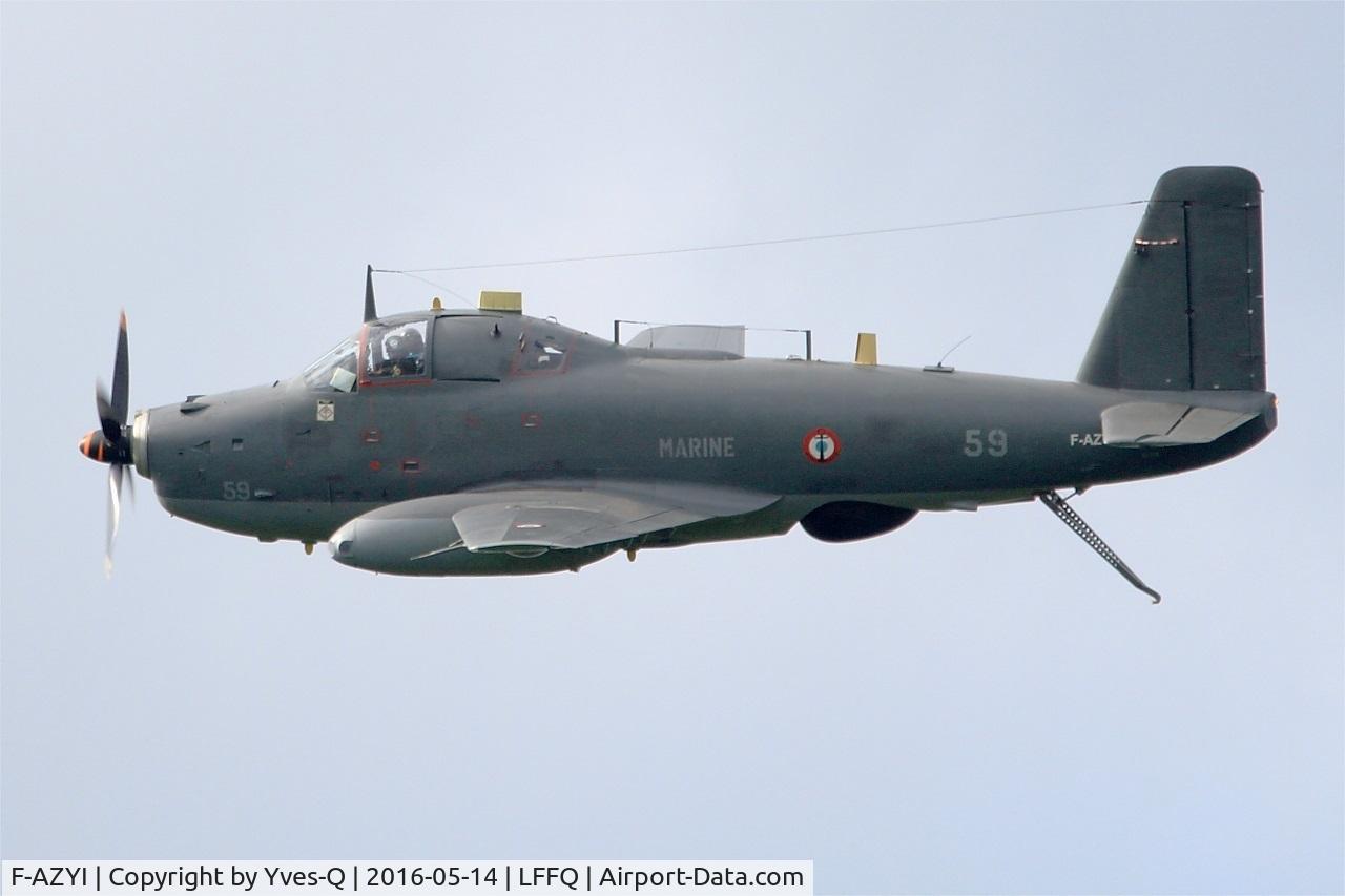 F-AZYI, 1959 Breguet Br.1050 Alize C/N 59, Breguet Br.1050 Alize, On display, La Ferté-Alais airfield (LFFQ) Air show 2016