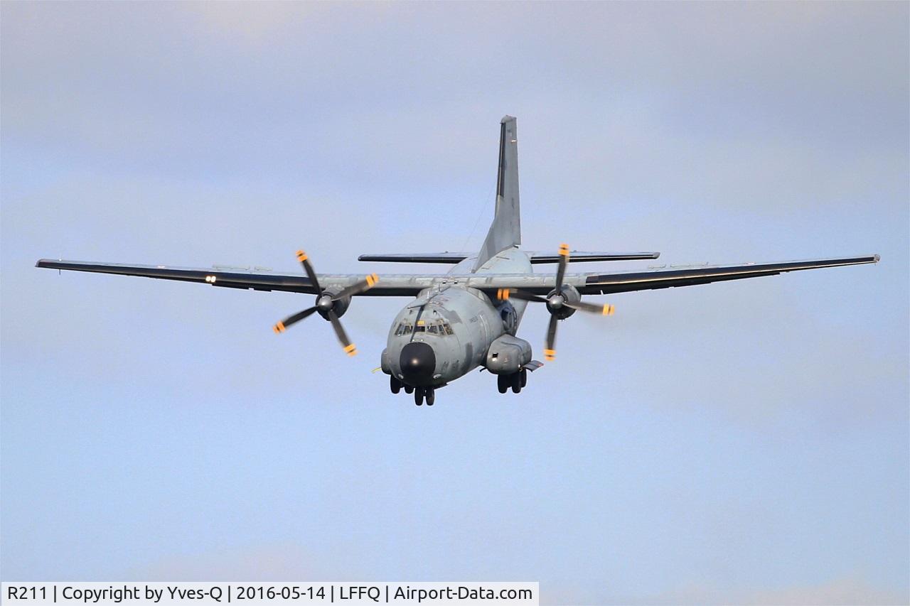 R211, Transall C-160R C/N 214, Transall C-160R, On display, La Ferté-Alais airfield (LFFQ) Air show 2016