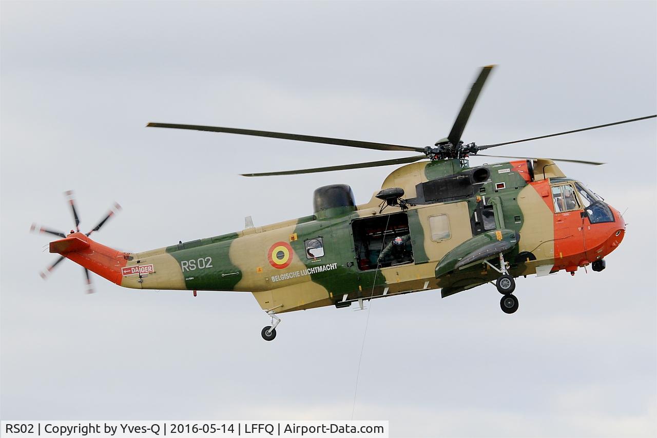 RS02, 1976 Westland Sea King Mk.48 C/N WA832, Westland Sea King Mk.48, On display, La Ferté-Alais airfield (LFFQ) Air show 2016