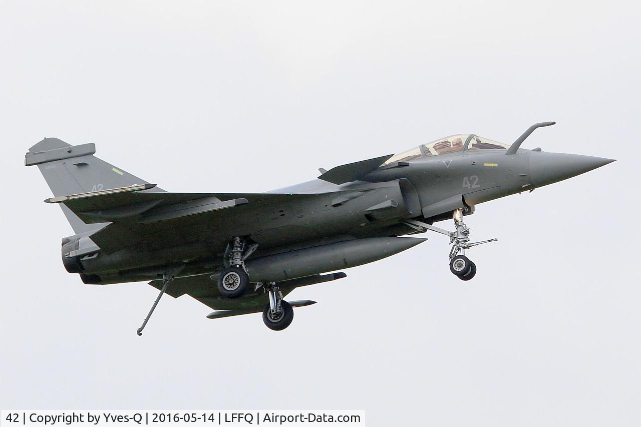 42, 2015 Dassault Rafale M C/N 42, Dassault Rafale M, On display, La Ferté-Alais airfield (LFFQ) Air show 2016