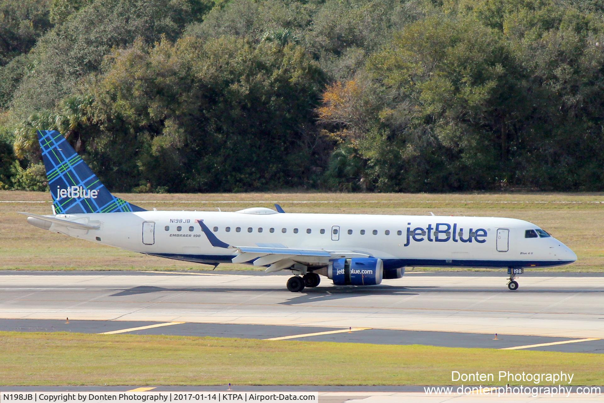 N198JB, 2006 Embraer 190AR (ERJ-190-100IGW) C/N 19000021, JetBlue Flight 2191 (N198JB) 