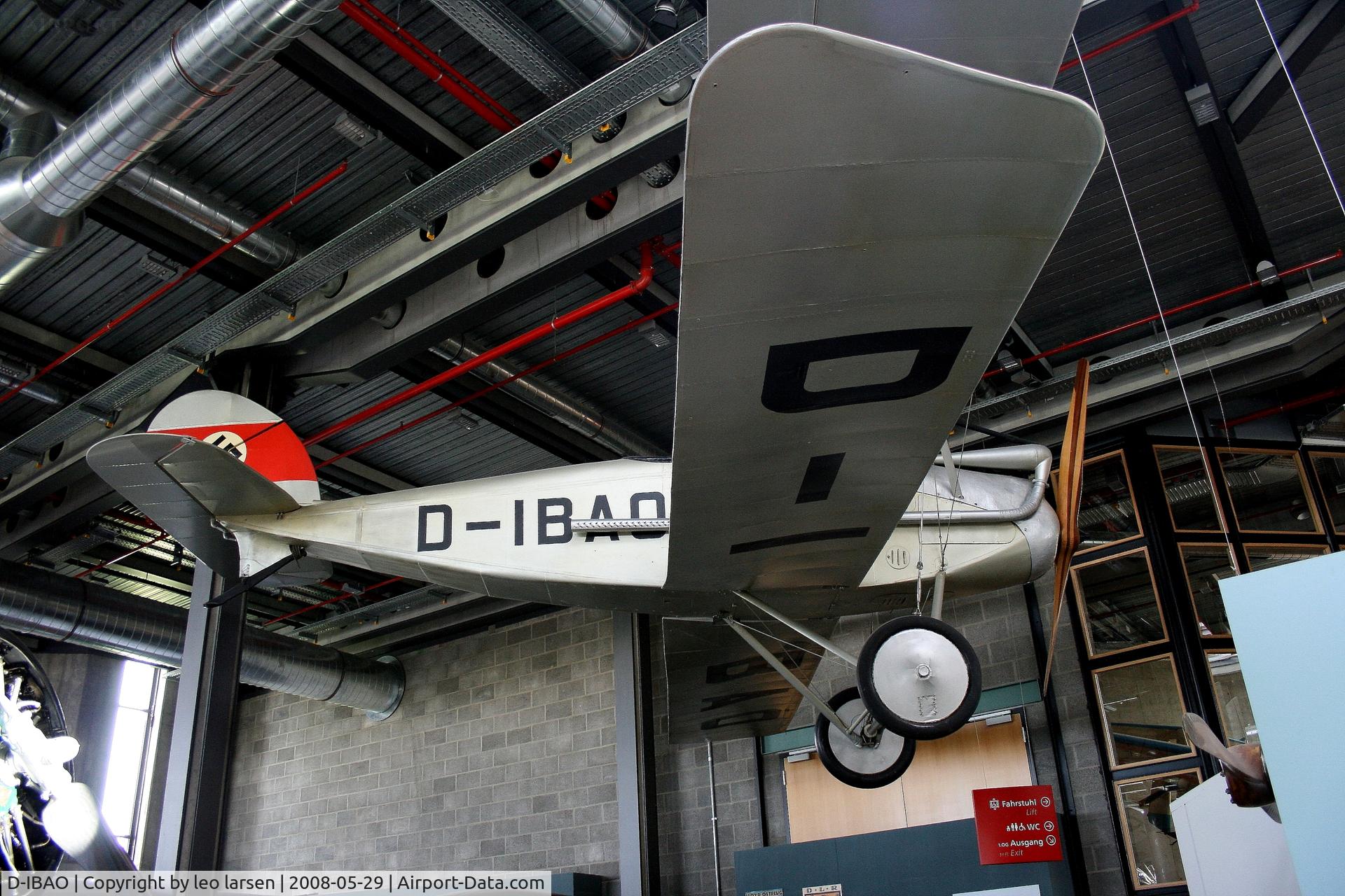 D-IBAO, Halberstadt CL.IV C/N 4205, Technikmuseum Berlin 29.5.2008