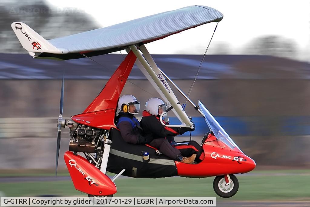 G-GTRR, 2012 P&M Aviation Quik GTR C/N 8618, Arrival