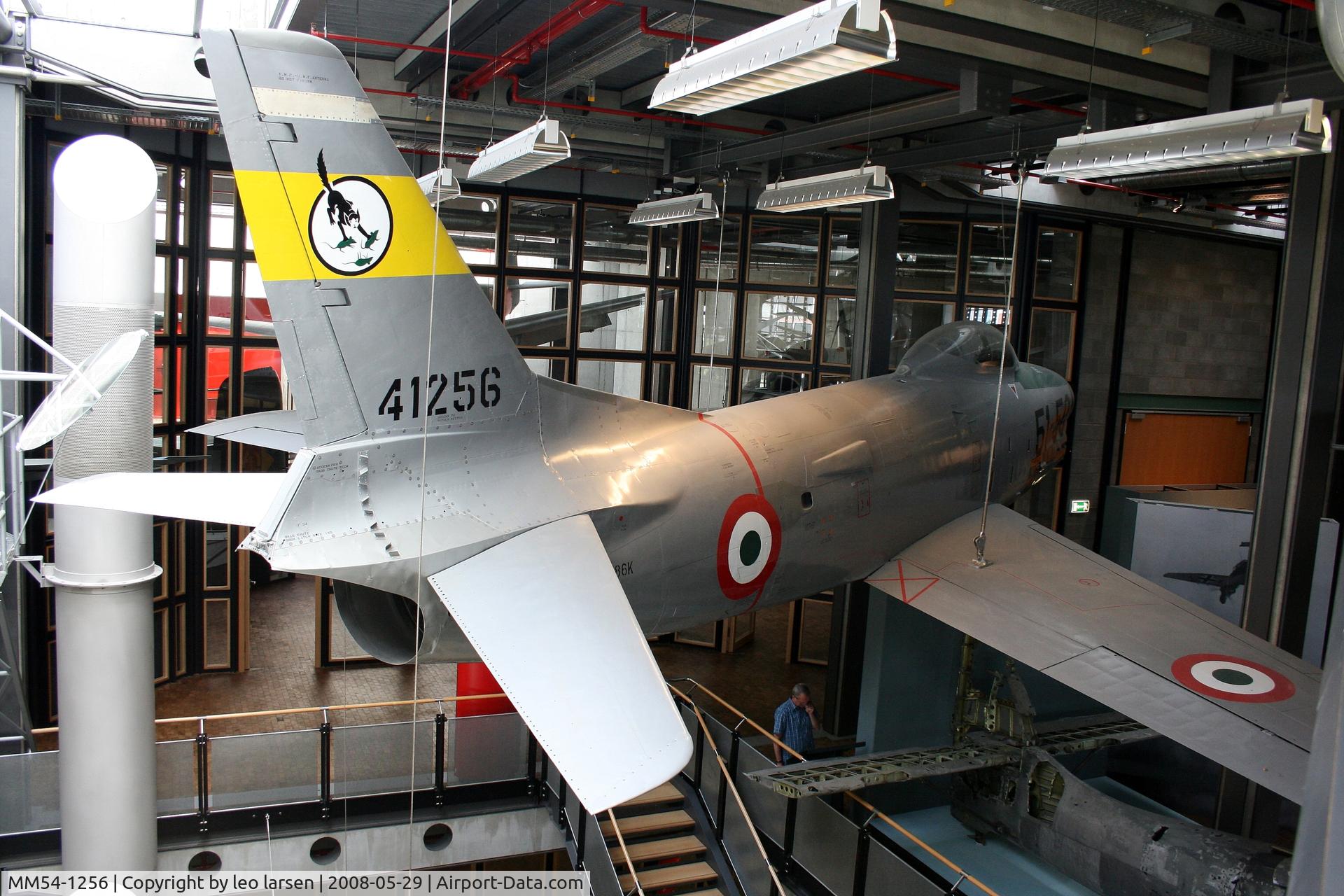 MM54-1256, North American (Fiat) F-86K Sabre C/N 213-26, Technikmuseum Berlin 29.5.2008