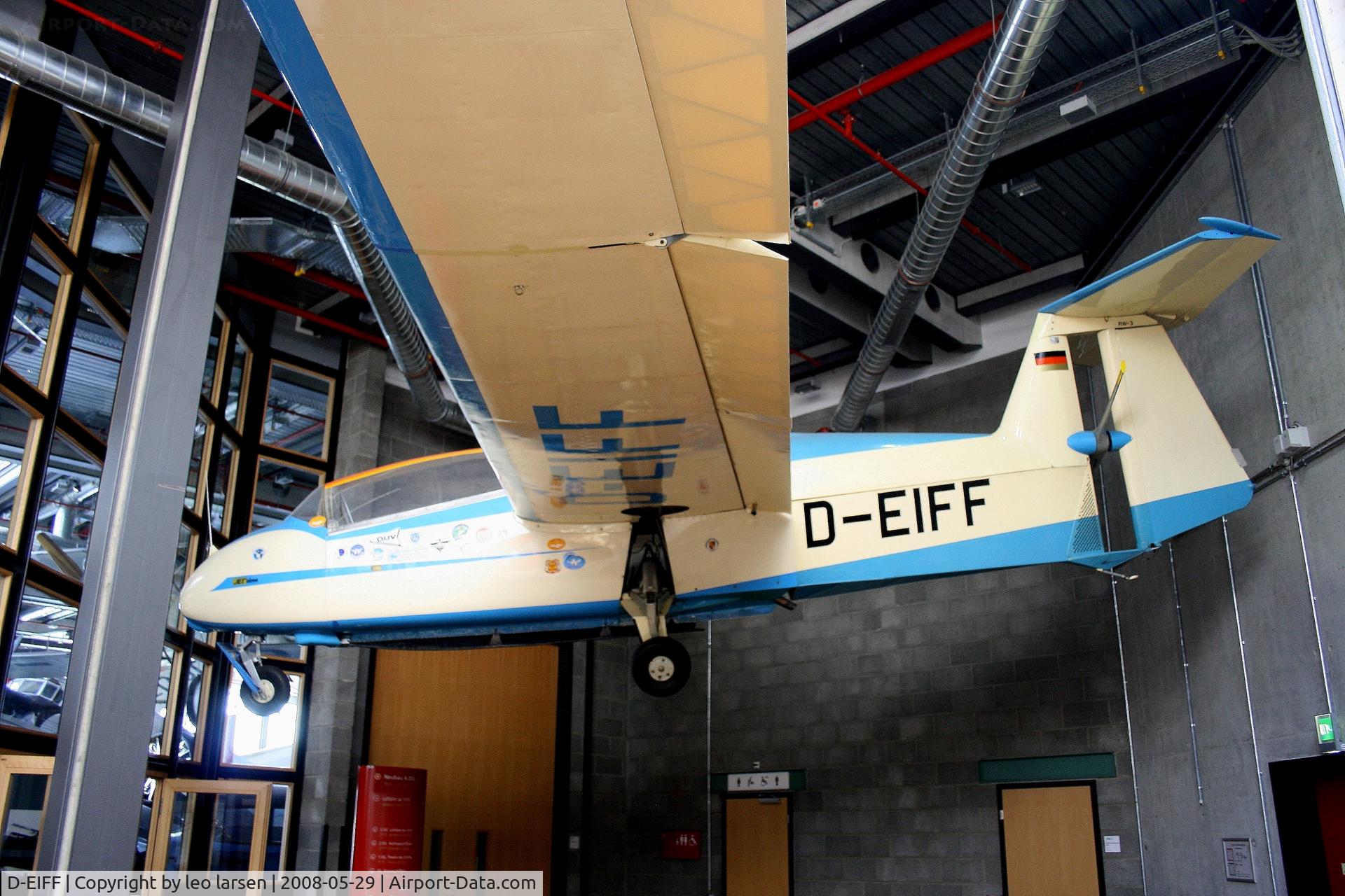 D-EIFF, 1959 Rhein Flugzeugbau RW3-P75 Multoplan C/N 009, Technikmuseum Berlin 29.5.2008
