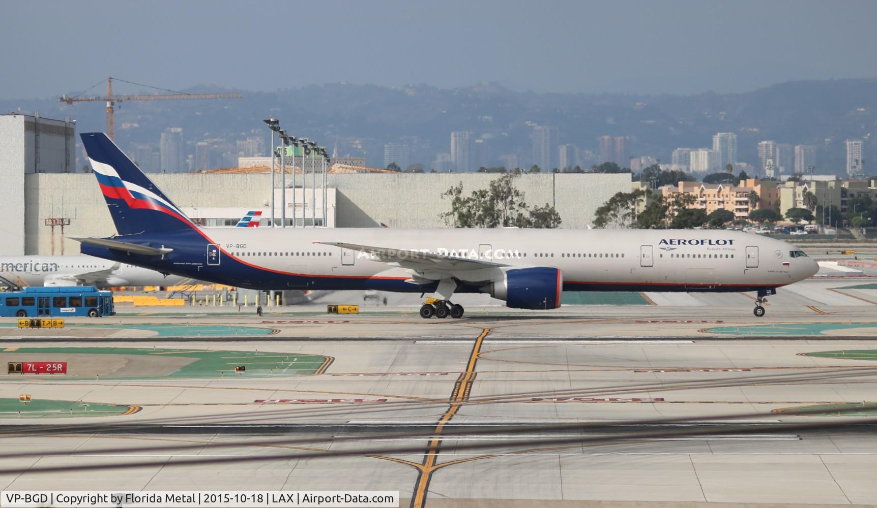 VP-BGD, 2013 Boeing 777-3M0/ER C/N 41681, Aeroflot