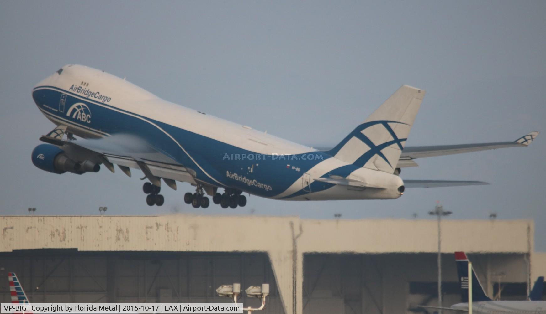 VP-BIG, 2007 Boeing 747-46N/FER/SCD C/N 35420, Air Bridge Cargo