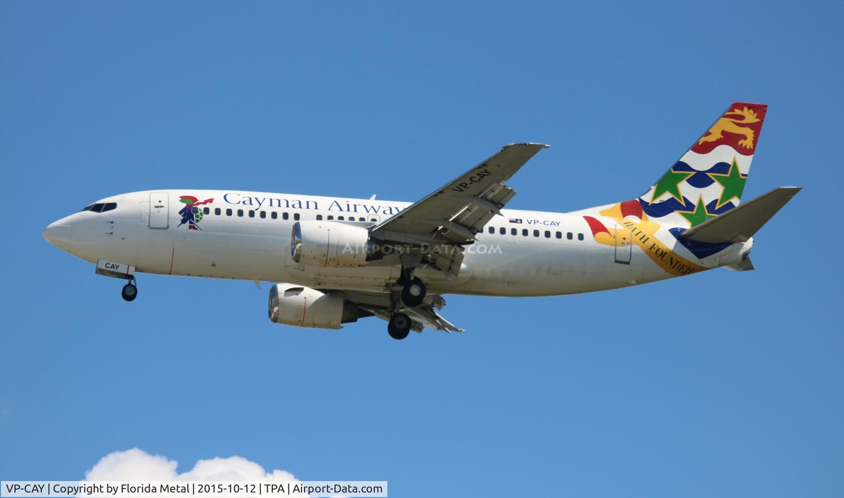 VP-CAY, 1993 Boeing 737-3Q8 C/N 26286, Cayman