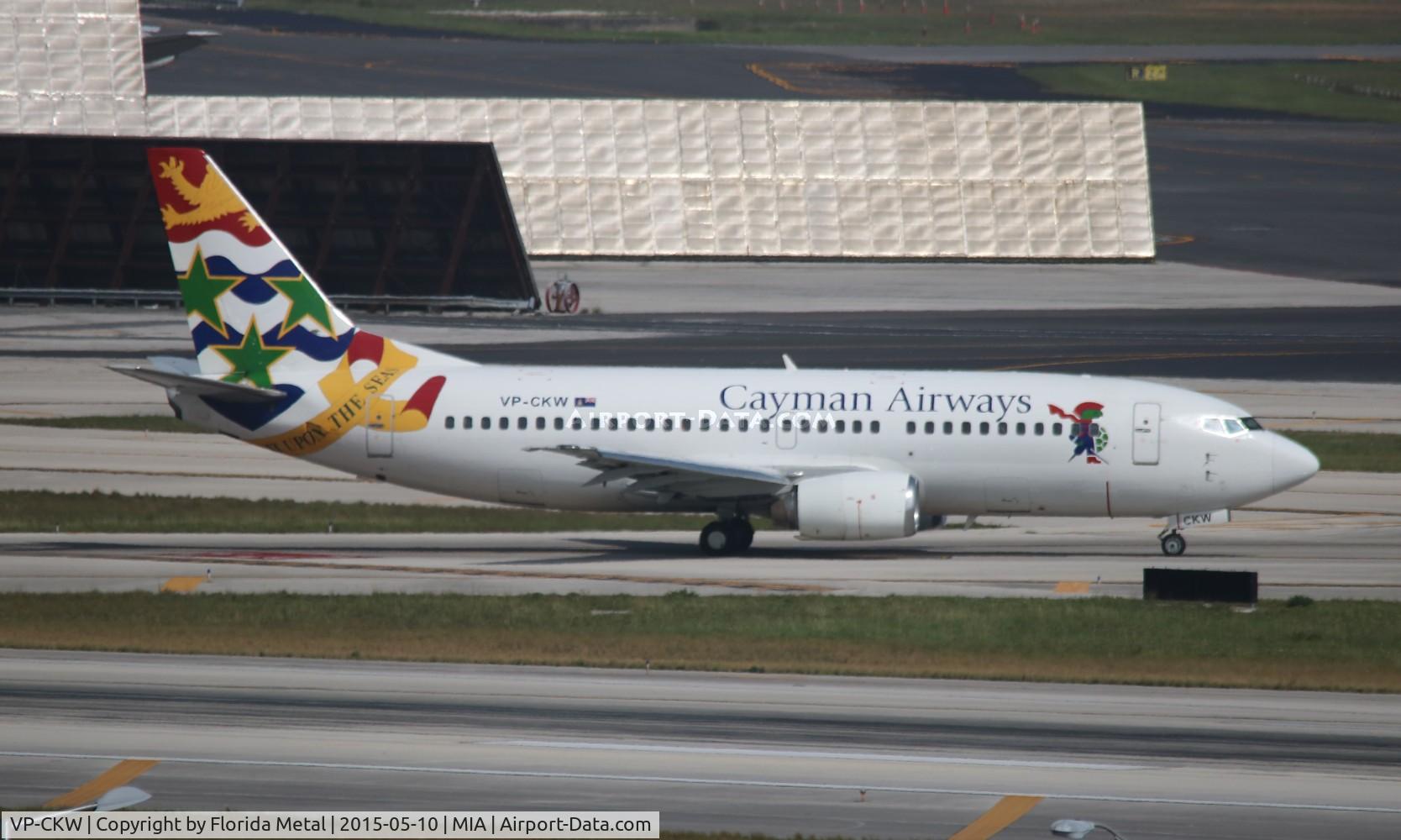 VP-CKW, 1996 Boeing 737-36E C/N 26322, Cayman