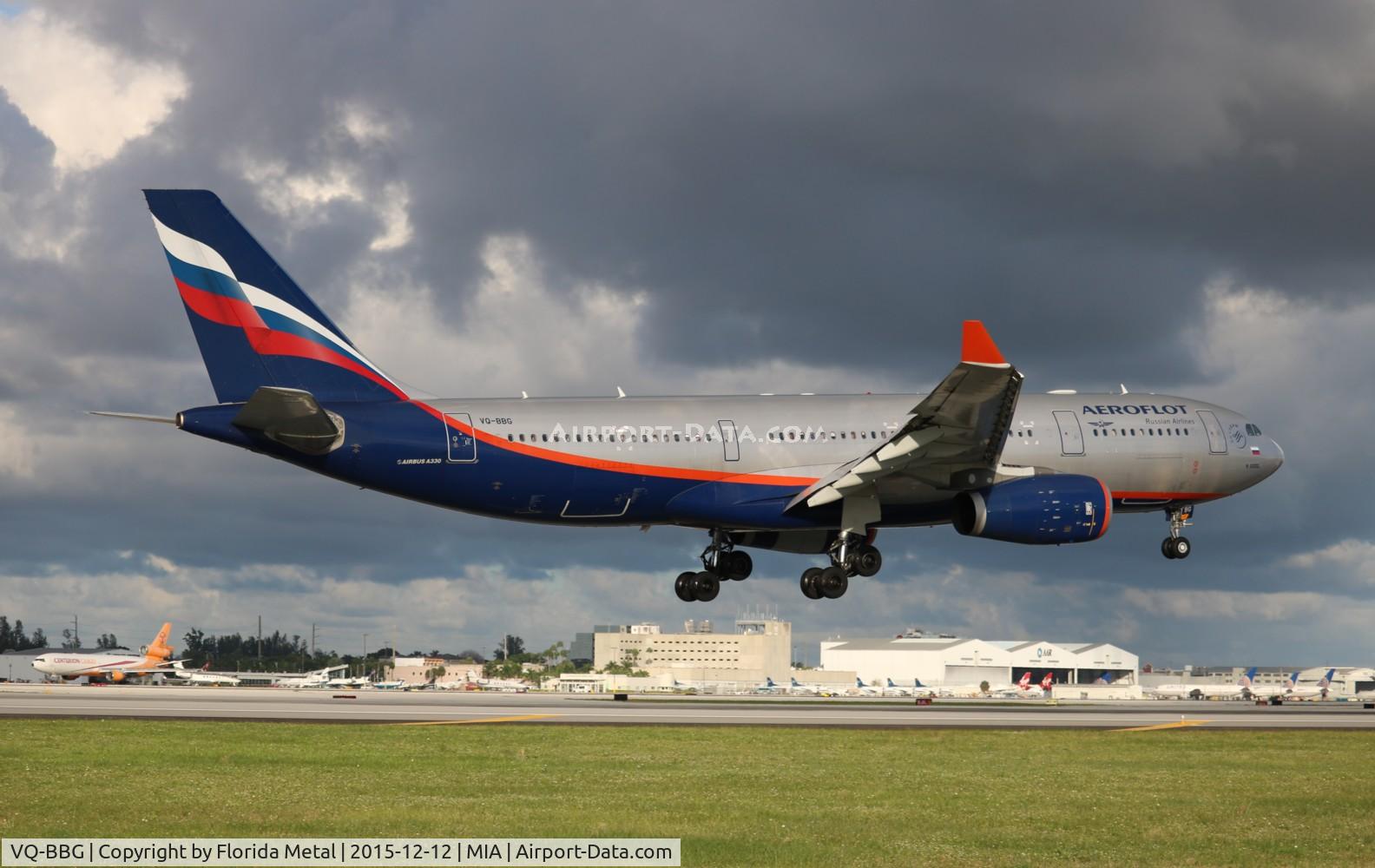 VQ-BBG, 2009 Airbus A330-243 C/N 1047, Aeroflot