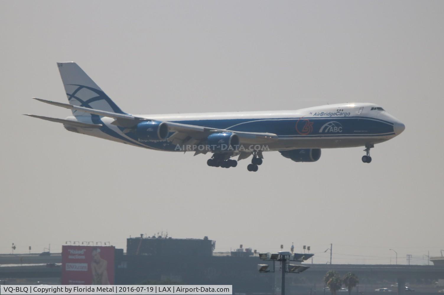 VQ-BLQ, 2011 Boeing 747-8HVF/SCD C/N 37581, Air Bridge Cargo