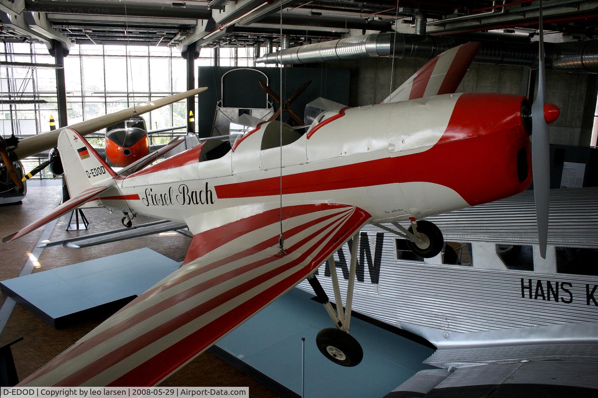 D-EDOD, 1940 Klemm KI-35D C/N 1917, Technikmuseum Berlin 29.5.2008